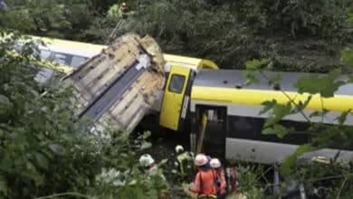 Three people killed, several others injured as passenger train derails in southern Germany, investigation underway