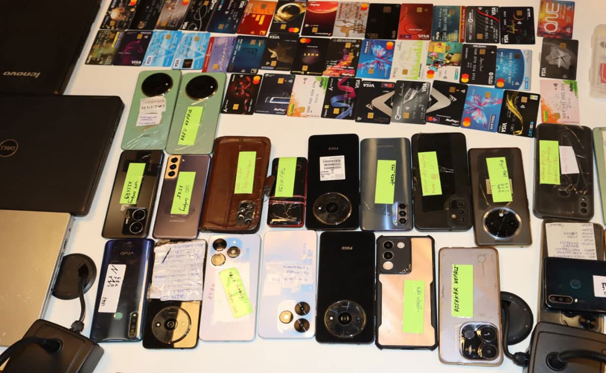 Sambhal: Cyber ​​fraud gang busted, 5 arrested