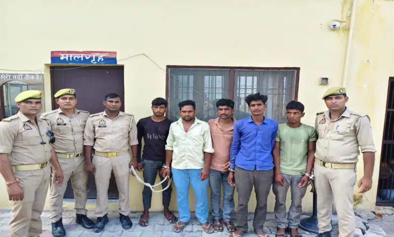 Sambhal: Cyber fraud gang busted, 5 arrested