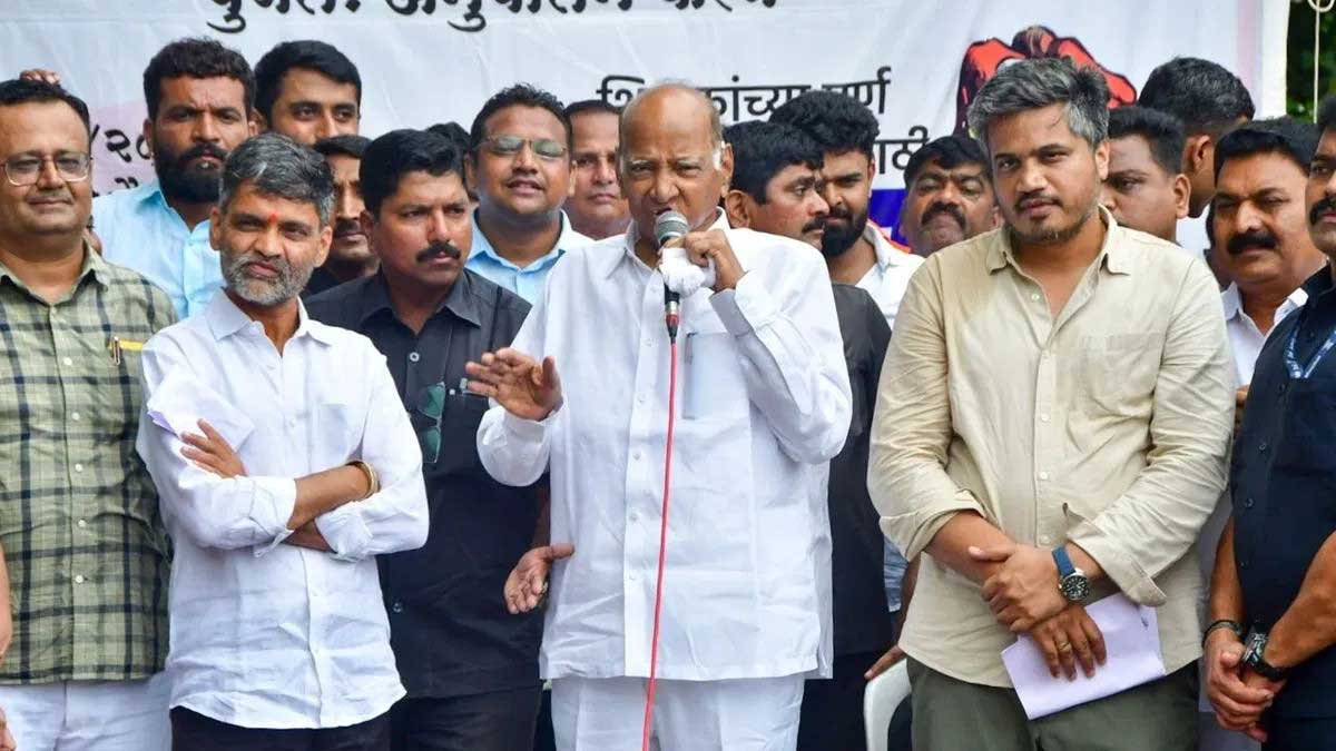 Anand Dubey statement on Sharad Pawar's claims