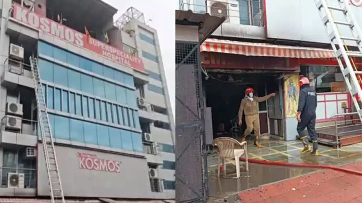 1 dead, 10 injured in fire at Delhi hospital