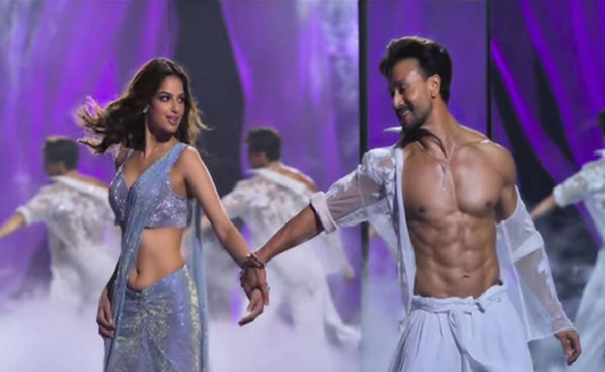 Baaghi 4's 'Bahli Sohni' song released, fans did not like Tiger-Harnaaz's romance