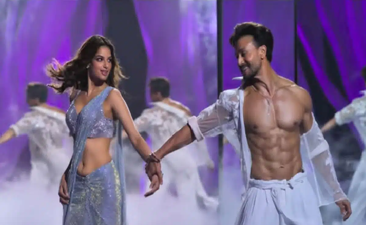 Baaghi 4's 'Bahli Sohni' song released, fans did not like Tiger-Harnaaz's romance