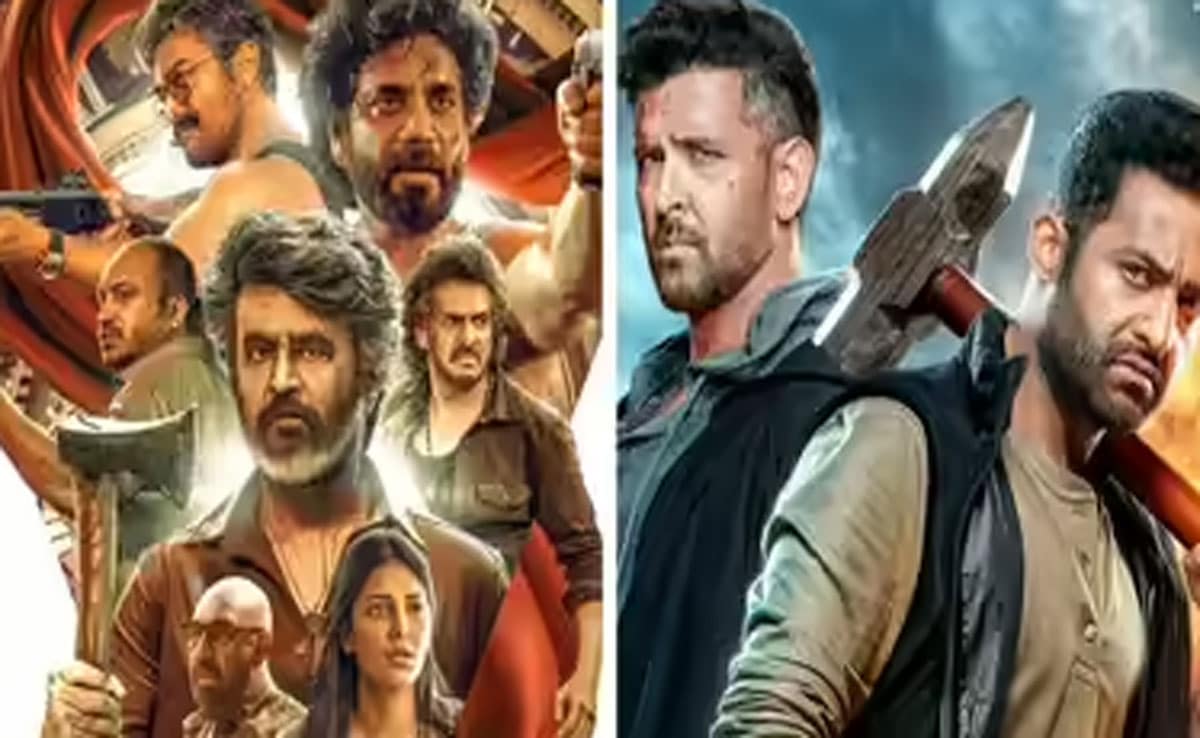Coolie vs War 2 Box Office Collection Day 15: Huge drop in Rajinikanth and Hrithik Roshan's films