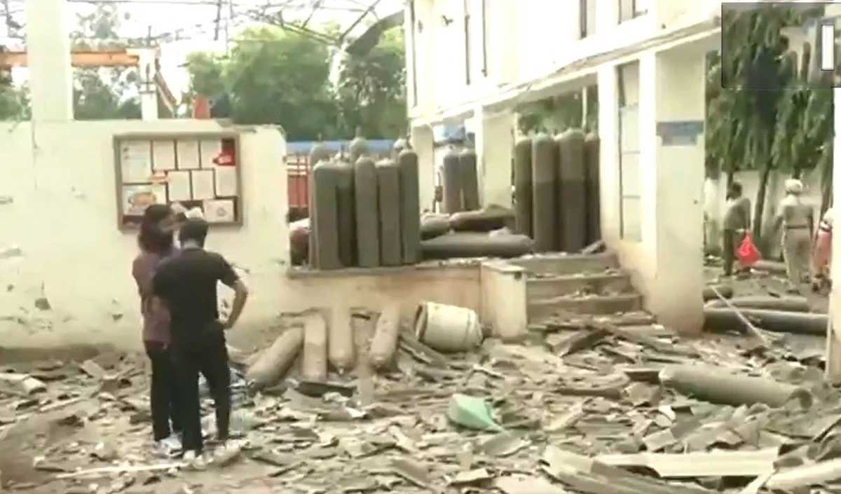 Cylinder blast at Punjab's SAS Nagar factory