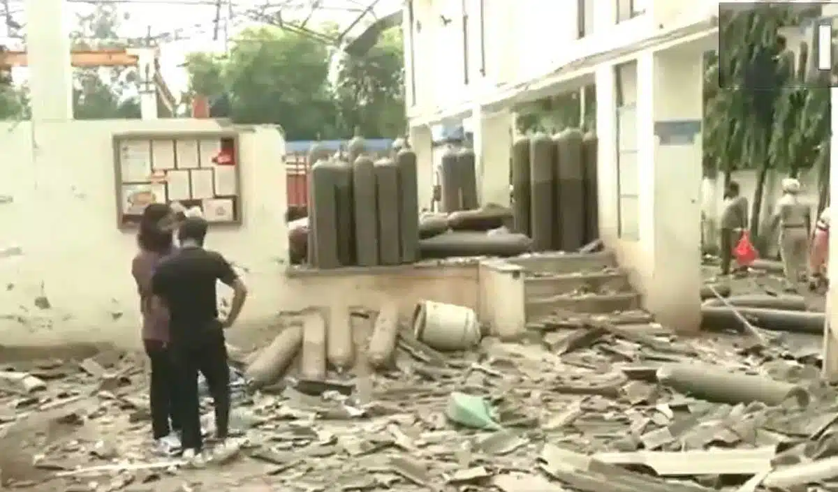 Cylinder blast at Punjab's SAS Nagar factory