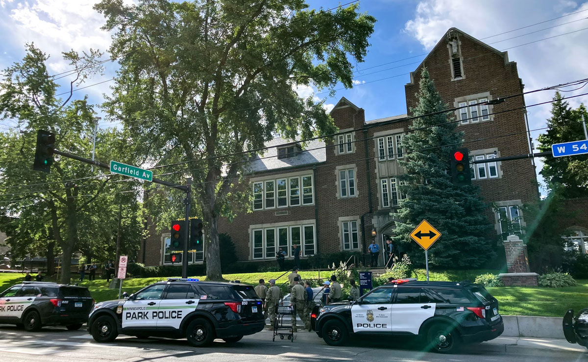 US: 2 children killed, 17 injured in shooting at Minneapolis school; gunman also shot himself