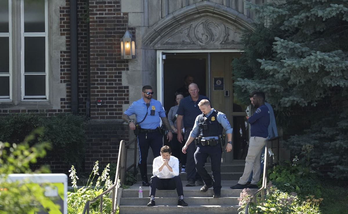 US: 2 children killed, 17 injured in shooting at Minneapolis school; gunman also shot himself