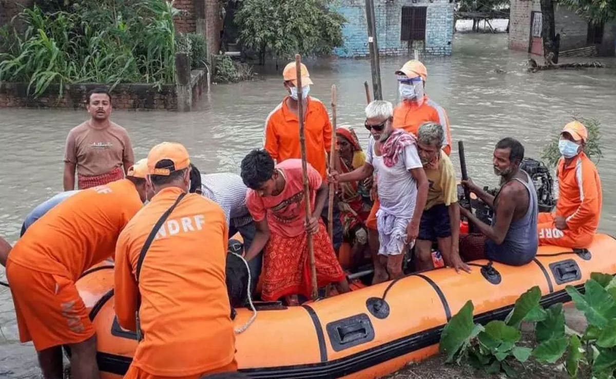 Two people died due to heavy rains in Rajasthan, hundreds of people were evacuated