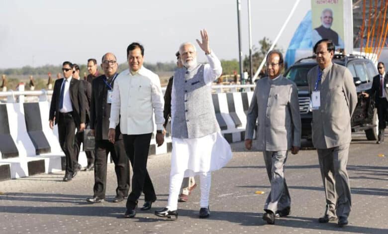 PM Modi inaugurated India's widest bridge in Bihar