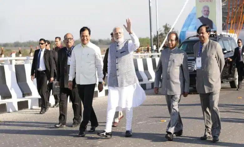 PM Modi inaugurated India's widest bridge in Bihar