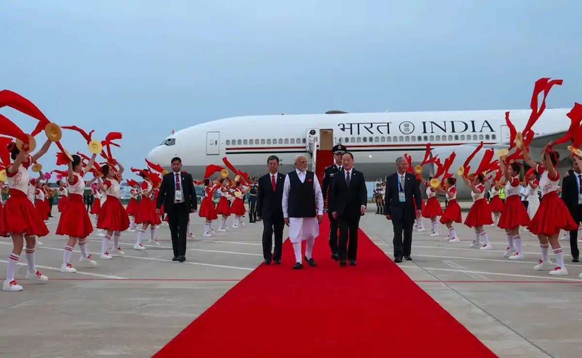 PM Modi meets President Xi Jinping on his first visit to China in 7 years