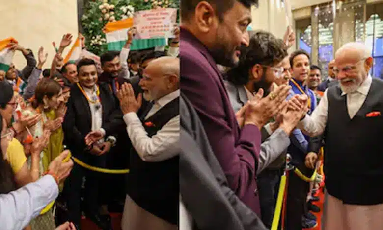PM Modi received a grand welcome in China, enthusiasm seen among Indian expatriates
