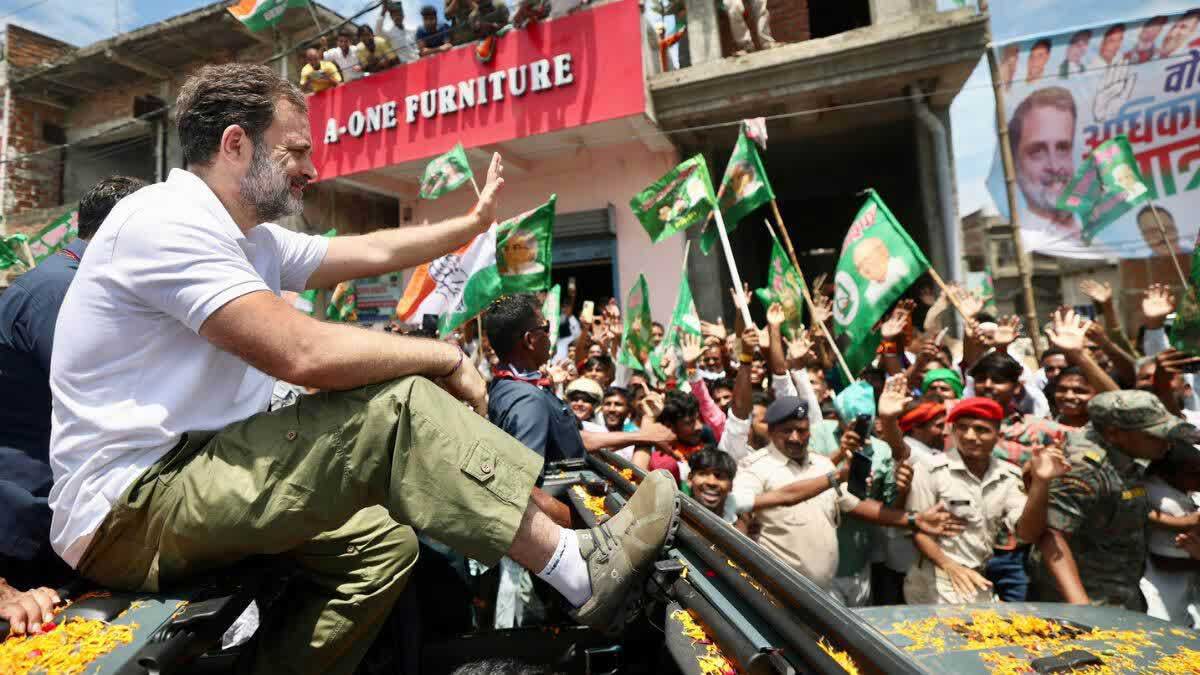 Ravi Shankar Prasad criticized Congress' 'Voter Rights Yatra'