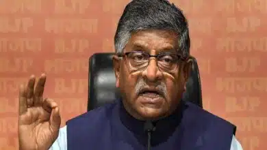 Ravi Shankar Prasad criticized Congress' 'Voter Rights Yatra'