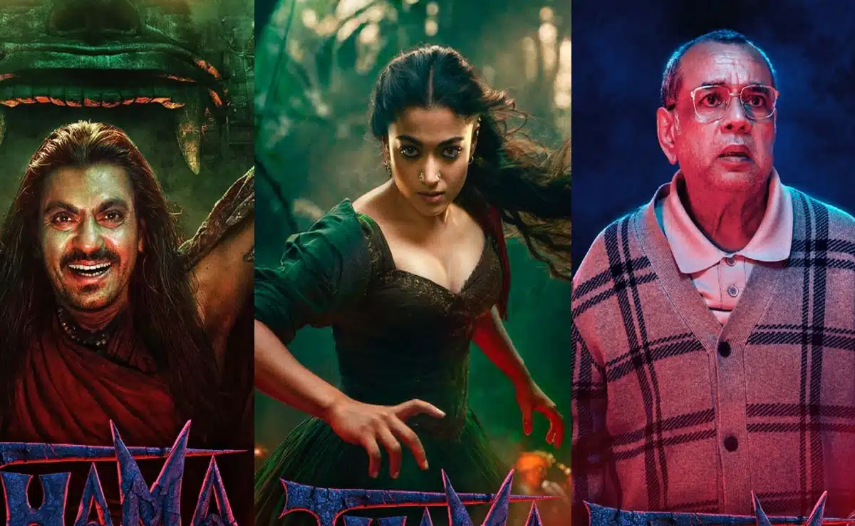 Thama Teaser: Ayushmann Khurrana and Rashmika Mandanna team up for a bloody love story