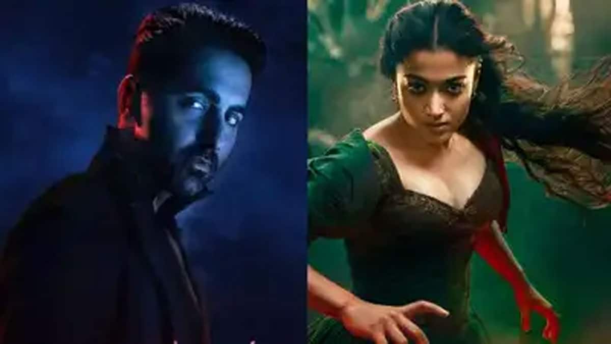 Thama Teaser: Ayushmann Khurrana and Rashmika Mandanna team up for a bloody love story