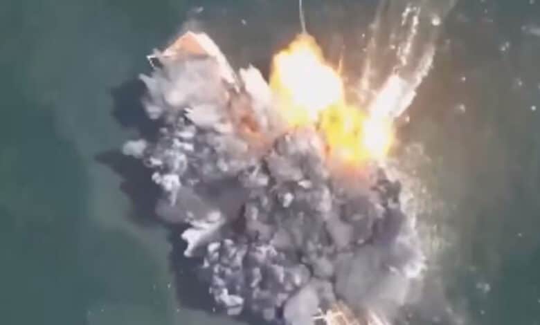 Ukraine’s Largest Warship Sunk in Russian Drone Strike