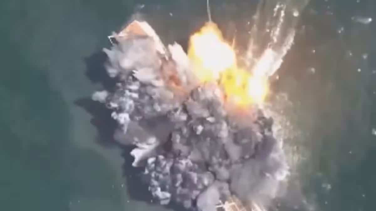 Ukraine’s Largest Warship Sunk in Russian Drone Strike
