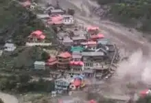 Uttarkashi Cloudburst: 10 people died due to flash floods, buildings washed away in Dharali