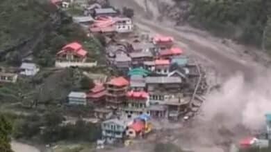 Uttarkashi Cloudburst: 10 people died due to flash floods, buildings washed away in Dharali