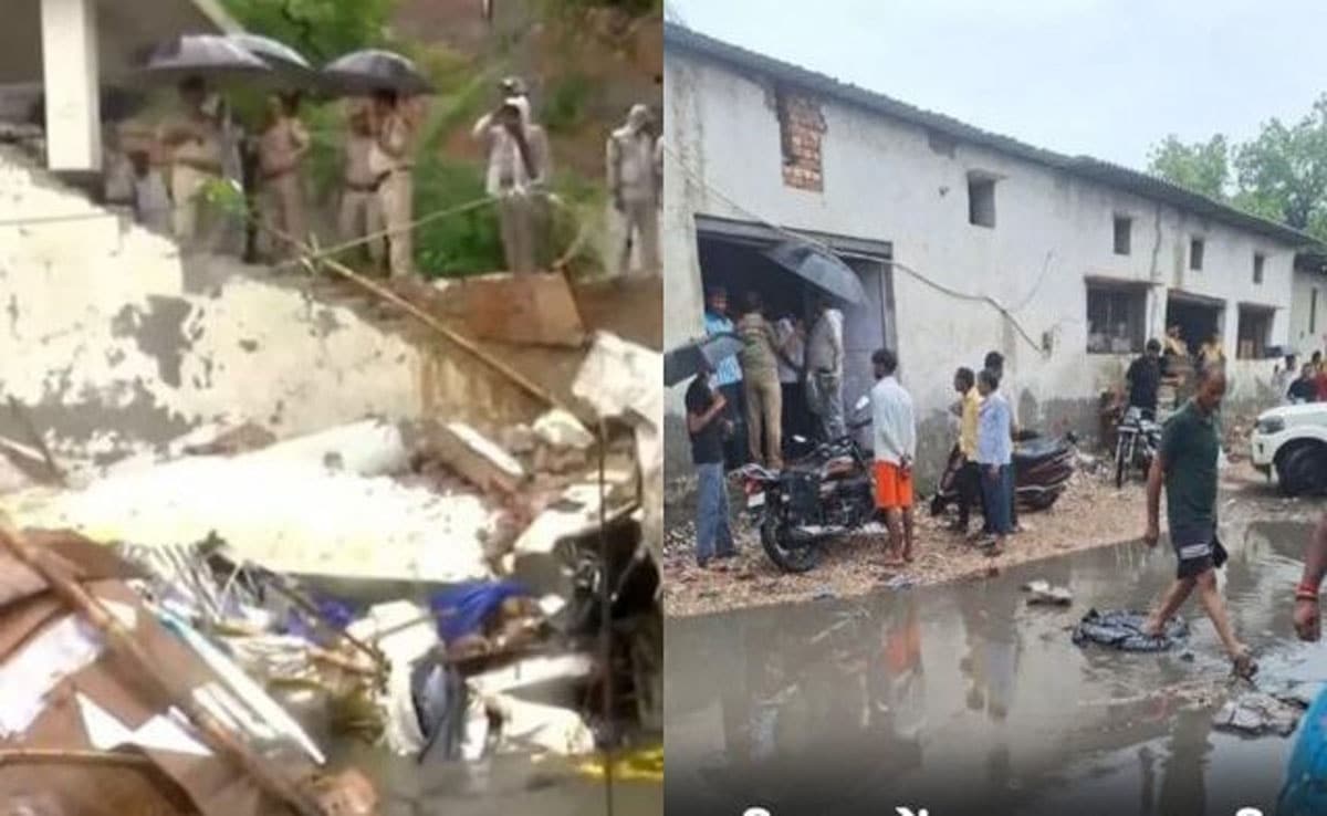 7 people including 2 children died due to wall collapse in Jaitpur, Delhi