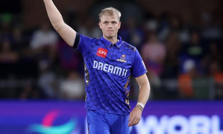 Corbin Bosch fined for breaking rules in the second T20