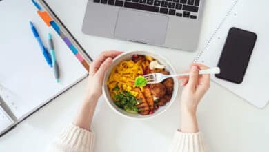 5 easy lunch ideas for work from home