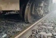 Train derailment incident in Pakistan's Punjab