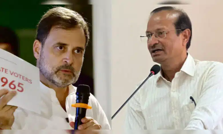 BJP attacks the 'vote theft' campaign, says- Congress' conspiracy exposed