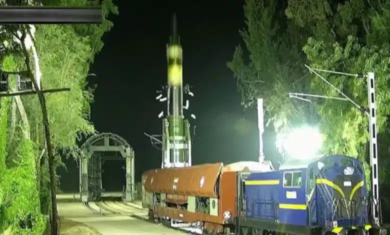 India successfully test-fires Agni-Prime missile from rail-based mobile launcher