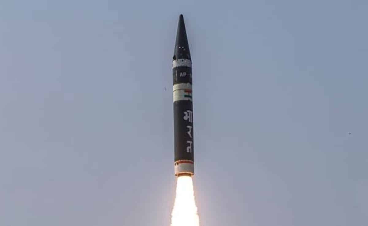 India successfully test-fires Agni-Prime missile from rail-based mobile launcher