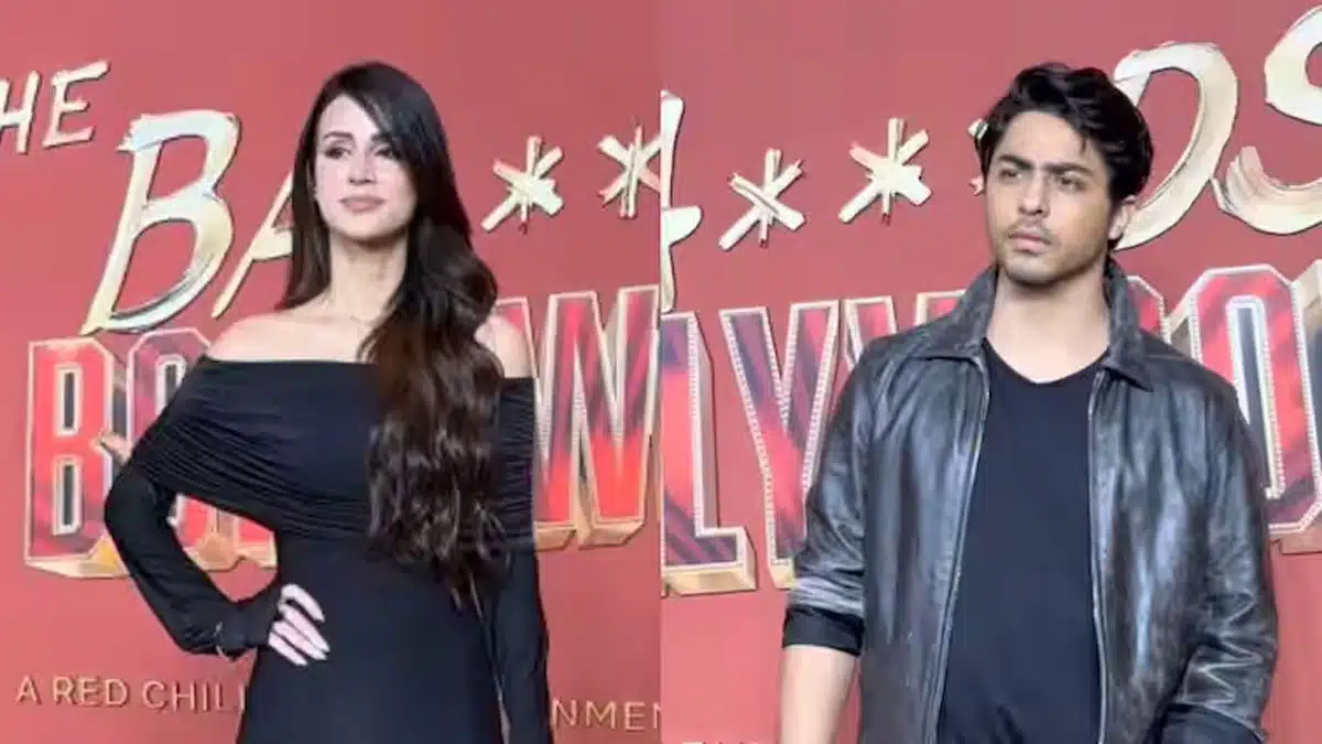 Aryan Khan's alleged girlfriend Larissa Bonesi spotted at the screening of 'The Bads of Bollywood'