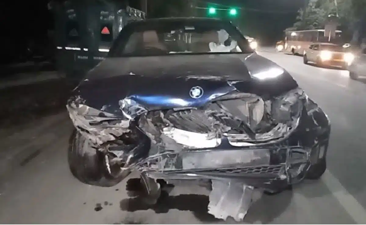 Navjot Singh was taken to hospital 19 km away from the BMW accident site, son asked why?
