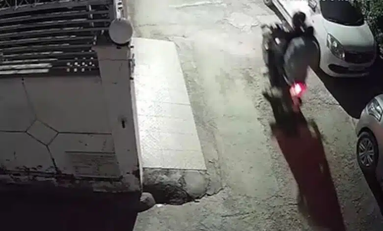 CCTV footage of firing outside Disha Patani's house surfaces