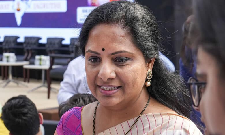 BRS suspends KCR's daughter K Kavitha for 'anti-party activities'