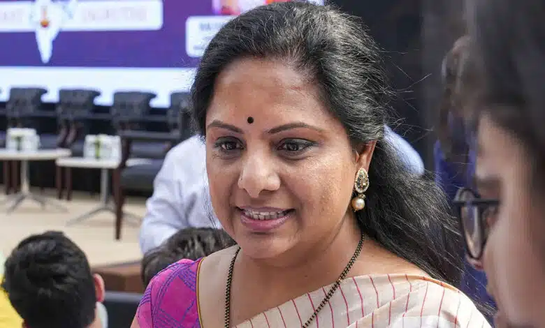 BRS suspends KCR's daughter K Kavitha for 'anti-party activities'