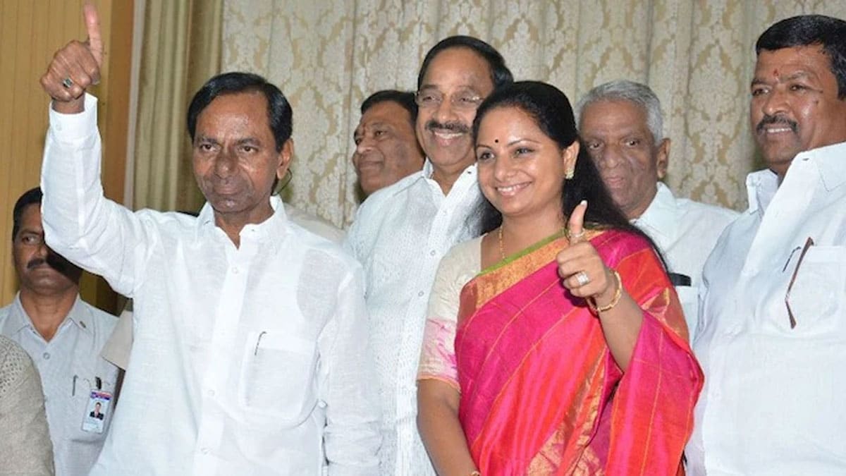 BRS suspends KCR's daughter K Kavitha for 'anti-party activities'
