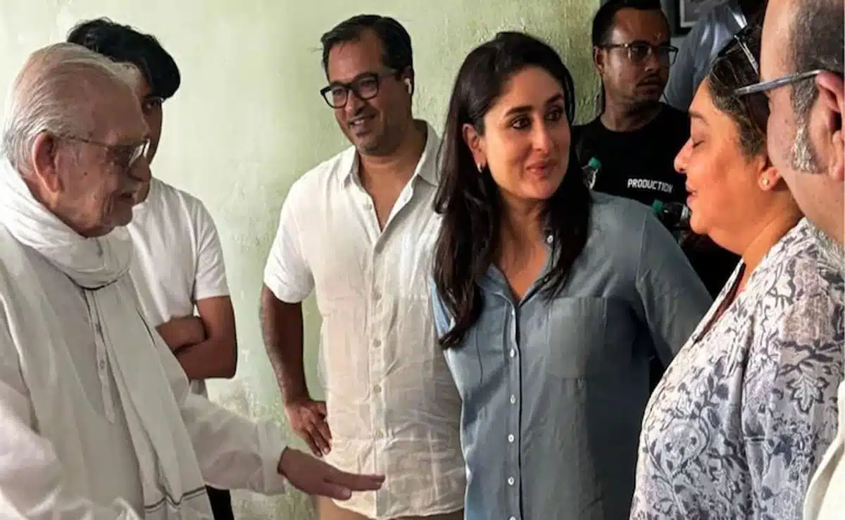 Kareena Kapoor Khan meets Gulzar, begins shooting for Daayra with Prithviraj Sukumaran