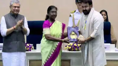 Mohanlal honoured with Dadasaheb Phalke Award