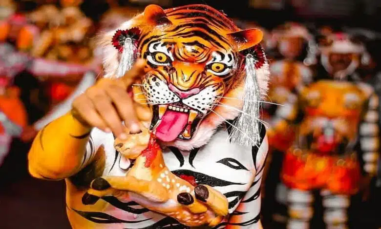Pulikkali: The Lively Tiger Dance of Kerala