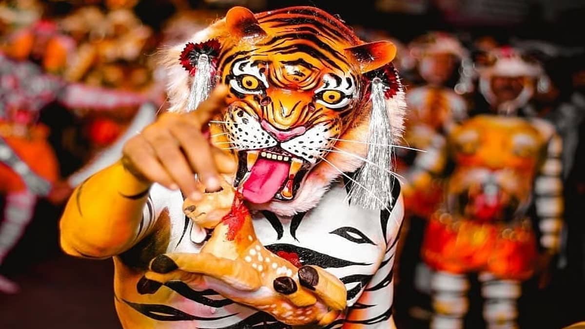 Pulikkali: The Lively Tiger Dance of Kerala