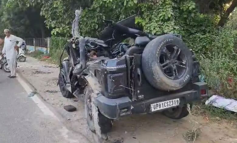 Gurugram: Five killed as speeding SUV hits divider at NH-48 Exit 9