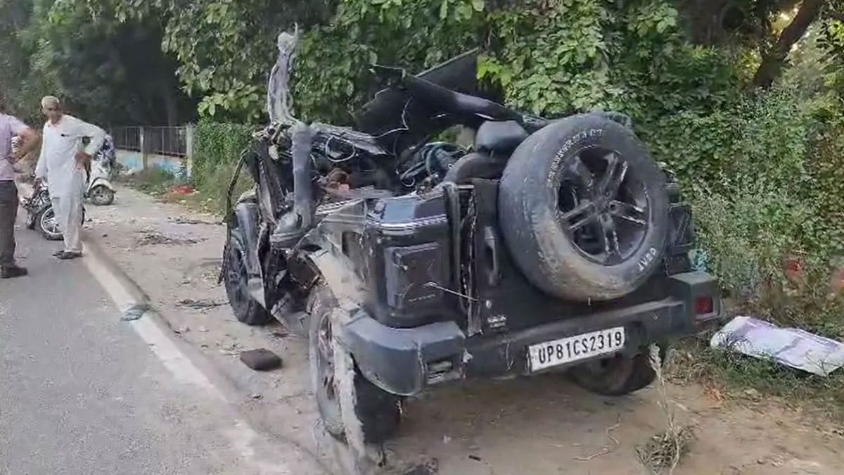 Gurugram: Five killed as speeding SUV hits divider at NH-48 Exit 9