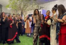 Rekha, Vidya Balan and others danced to 'Kaisi Paheli Zindagi' at Shabana Azmi's 75th birthday party