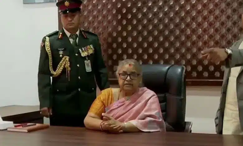 Former Chief Justice of Nepal Sushila Karki takes charge as interim Prime Minister; Cabinet expansion expected today