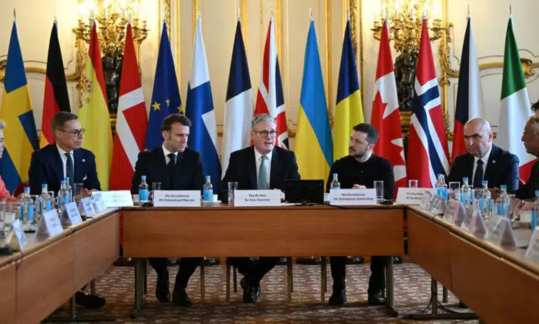 Zelenskyy meets European allies in Paris on security guarantees; Russia issues warning