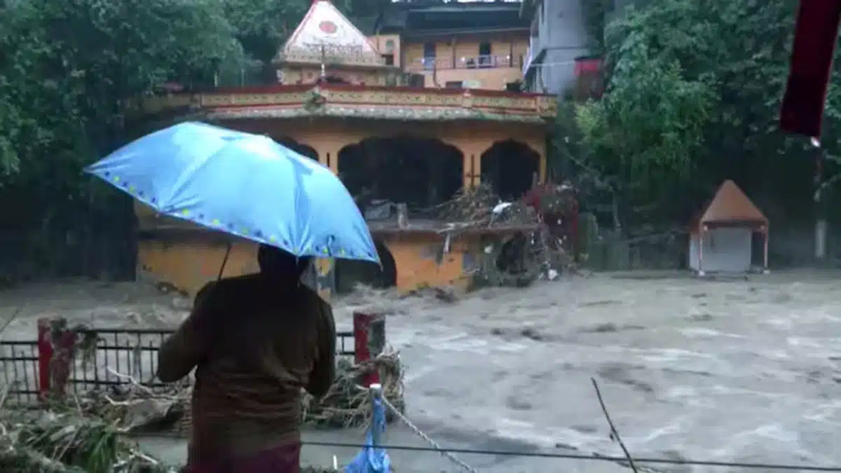7 people missing, 6 houses washed away due to cloudburst in Chamoli, Uttarakhand