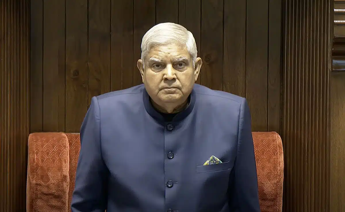 Voting begins for the new Vice President, PM Modi casts the first vote