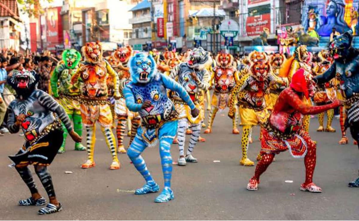 Pulikkali: The Lively Tiger Dance of Kerala